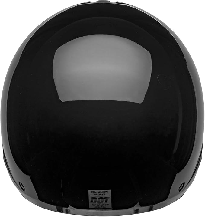 Bell Moto Broozer Gloss Black Large
