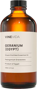 VINEVIDA Geranium (Egypt) Essential Oil 16 oz - Undiluted Candle Oil Scent for DIY Candlemaking - Bulk Oil for Soap Making
