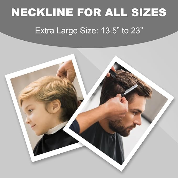 Professional Hair Cutting Cape for Men & Women, Adjustable Waterproof Salon Cape, Barber Tool for Hairdressers & Stylists