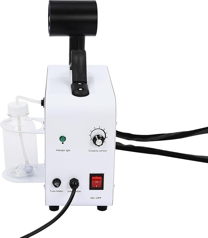 Nano Ionic Hair Steamer Machine with 1300W Fast Heat, 1-10 Adjustable Mist, 11.8oz Tank for Deep Conditioning Treatment at Home & Salon, Moisturizing Dry/Damaged Hair