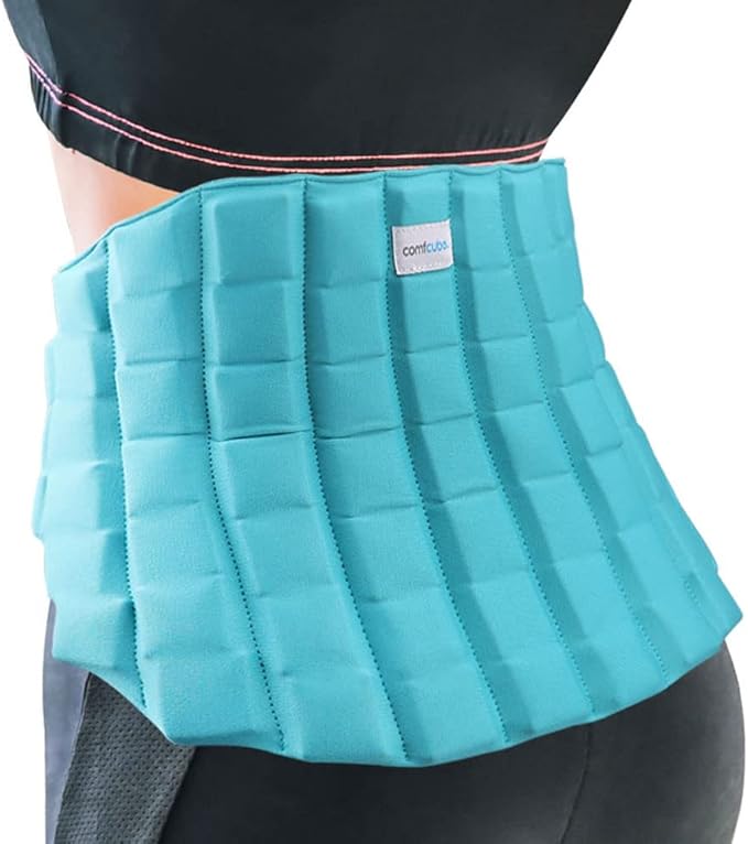 Large Ice Pack for Back Pain Relief, 2 Hours Long Lasting Cold Lower Back Wrap, FSA Eligible, Flexible Cold Pack for Lumbar Pain, Sciatica, Coccyx, Herniated or Degenerative Disc, Surgery