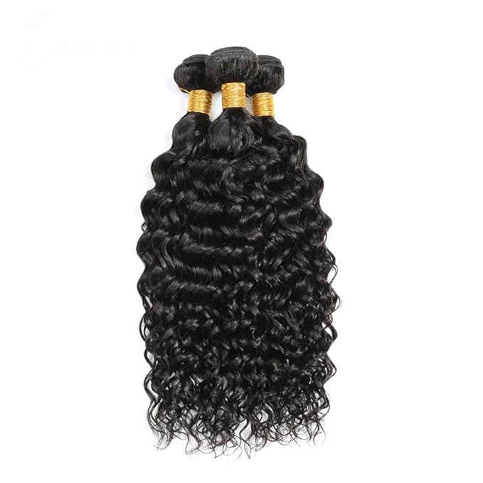 Human Hair Bundles Color 1B Kinky Curly Bundles 24 26 28 Inch Double Weft Natural Black Kinky Curly Bundle Niegmeag Virgin Remy Hair Extensions 300g