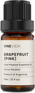 VINEVIDA Pink Grapefruit Essential Oil 10 mL - Undiluted Candle Oil Scent for DIY Candlemaking and Soap Making