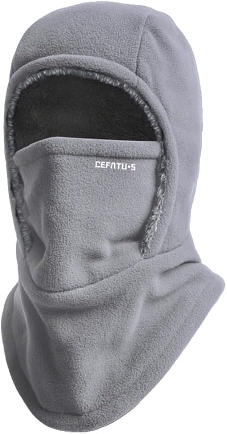 Unisex Windproof and Warm Balaclava, Winter Warm Neck Mask Ear Covering Balaclava Hat for Skiing,Motorcycle