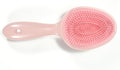 Double Sided Scalp Massager Hair Growth, Shampoo Brush Head Scalp Massager for Hair Growth Scalp Scrubber with Soft Silicone Bristles (Double Pink)