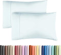 Queen Pillow Cases - 2 Pack - Super Soft Pillowcase Covers - Envelope Enclosure - Hotel Quality Pillow Protectors - Wrinkle Free, Shrink and Stain Resistant - Machine Washable - 20" x 30" (Ice Blue)
