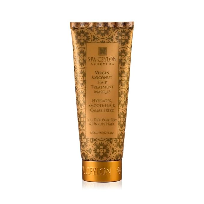 SPA CEYLON Virgin Coconut Hair Treatment Masque | Deep Conditioning | Hair Repair | 100% Vegan & Vegetarian | Best for Dry, Very Dry & Unruly Hair