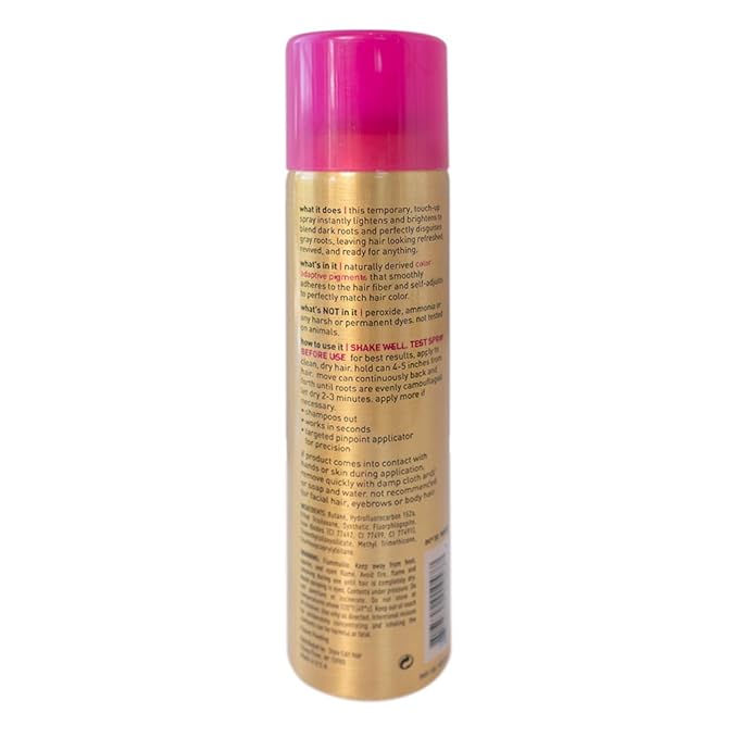 STYLE EDIT LIGHT BLONDE Root Concealer Touch-Up Spray (Multiple Colors Available) 4 Ounce (Pack of 2)
