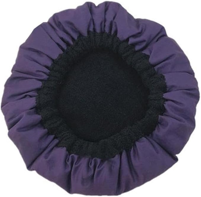 1Pc Cordless Conditioning Heat Cap Flaxseed Heat Cap Microwavable Hair Care for Conditioning, Purple
