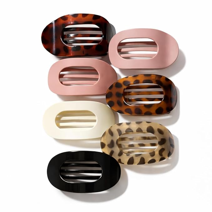 Duckbill Hair Clips for Women – 6-Pack Flat Hair Clips for Thin & Thick Hair, Non-Slip, Comfortable, Perfect for Updos, Buns, Wigs, Everyday Styling & Parties