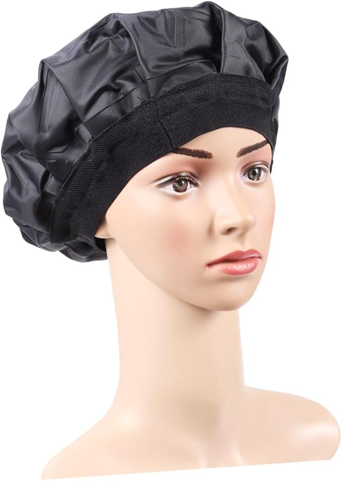 Hair Heat Conditioning Gel Steamer Thermal Hair Cap for Deep Conditioning Treatment Microwave Refrigerator Use Versatile Beauty Tool