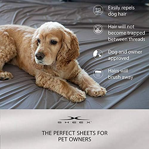 SHEEX Original Performance Cooling Pillowcases, Ultra-Soft King Pillowcase Set, 2 Cooling Pillow Covers, Carolina Blue