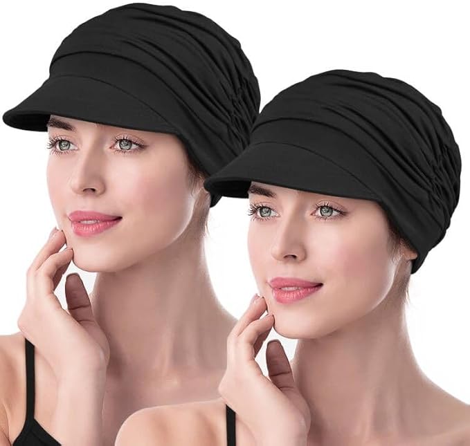 Soft Bamboo Baseball Cap for Chemo Women