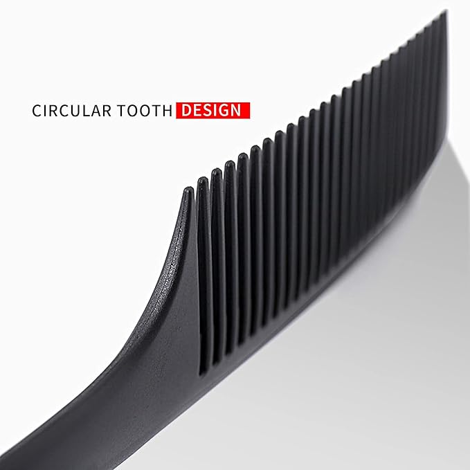 Wide Tooth Comb Large Hair Detangling Comb Styling Comb Hair Brush for Styling and Professional Hair Care, Suitable for Curly Long Wet Hair, Reduce Hair Loss and Dandruff&Headache (6 pcs)