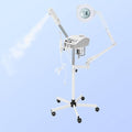 Professional 4in1 Ozone Face Steamer for Deep Hydration with Magnifying Lamp, High Frequency Galvanic for Beauty Spa Shop