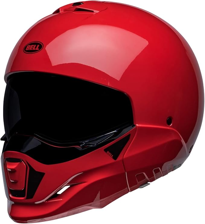 Bell Broozer Helmet (Duplet Gloss Red - Small)