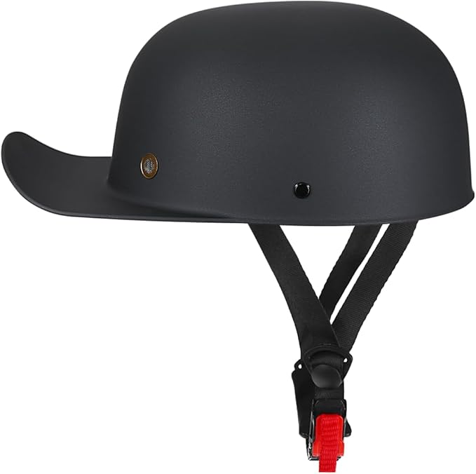 Baseball Style Cap Retro Motorcycle Helmet Unisex-Adult - DOT Approved