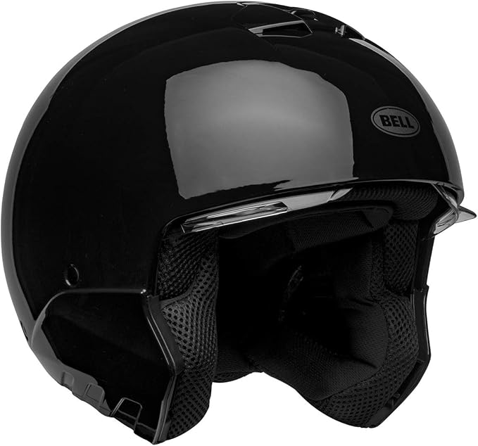 Bell Moto Broozer Gloss Black Large