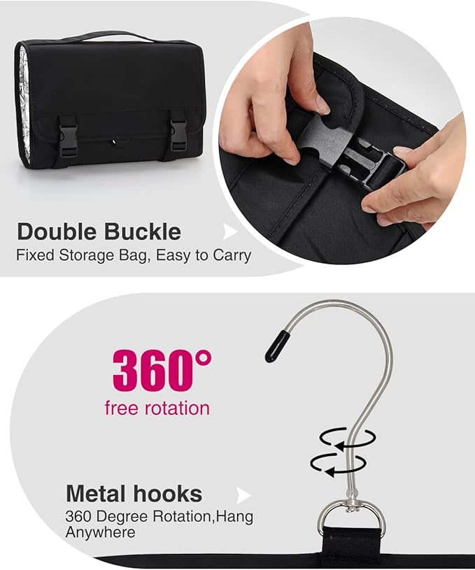 TANTO Travel Carrying Bag for Hair Dryer Hair Tools Organizer Case for Dyson Waterproof Dustproof Hair Accessories Tools Storage Bag for Hairdryer Styler Organizer Bag