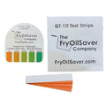 Steramine Quat Test Strips for Food Service by FryOilSaver Co., 32x Litmus Paper Strip & 30x QT-10 Test Strips Measures 0-400 PPM, Color Chart for Testing Steramine Quaternary Tab Sanitizing Solutions