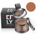 EFLY Root Touch Up Gray Hair Shadow Powder, Medium Brown, For Thinning Hair Women Men, Eyebrows, Beard Line, Instant Hair Color, 0.1411 Ounce, Synthetic Material Free, Temporary