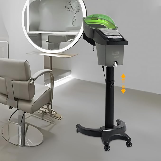 Professional Salon Hair Steamer Machine, 700W Professional Deep Conditioning Hair Steamer, Ozone Hair Care Spa Steamer, Beauty Salon Equipment Oil Treatment Machine