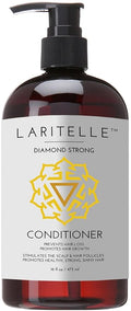 Laritelle Organic Anti-Thinning Conditioner Diamond Strong 16 oz. Rosemary, Ginger, Cedarwood. Promotes Hair Growth, Prevents Hair Loss GF