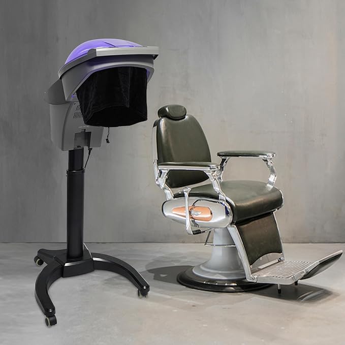 Professional Salon Hair Steamer Machine, 700W Professional Deep Conditioning Hair Steamer, Ozone Hair Care Spa Steamer, Beauty Salon Equipment Oil Treatment Machine