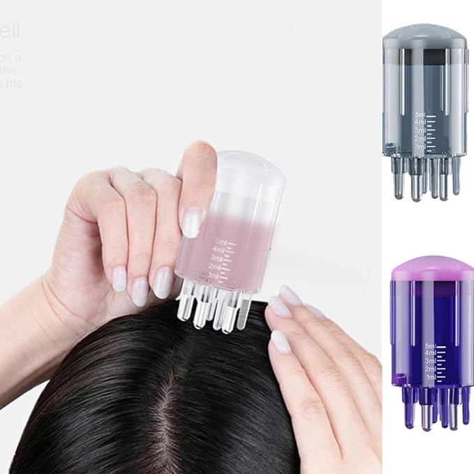 Hair Oil Applicator Scalp Applicator Comb Root Comb Applicator Bottle Scalp Massager For Essential Oil Serums