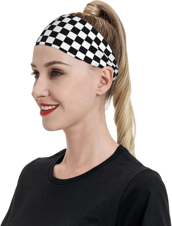 Sports Sweatband for Men and Women, Sweat-Absorbing Headbands for Moisture Wicking, Suitable for Fitness Running Cycling Hiking Yoga Football Exercise