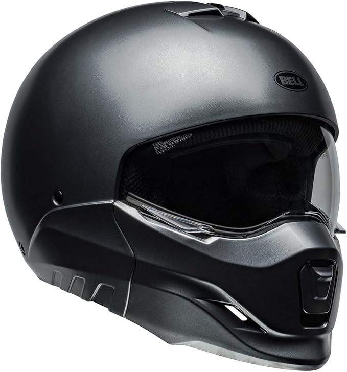 Bell Moto Broozer Satin Starship Gray Large