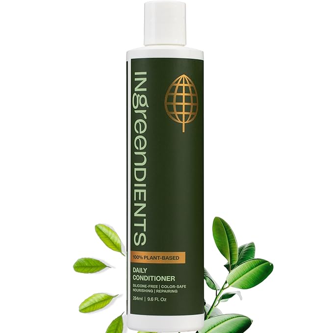 Ingreendients Tea Tree Hair Conditioner - Organic, Sulfate-Free, Color-Safe, Silicone-Free, Cruelty-Free, with Shea Butter and Jojoba Oil