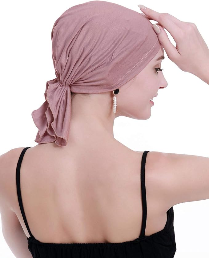 osvyo Chemo Headscarf for Women Hair Loss - Cancer Slip On Headwear Turbans Sealed Packaging