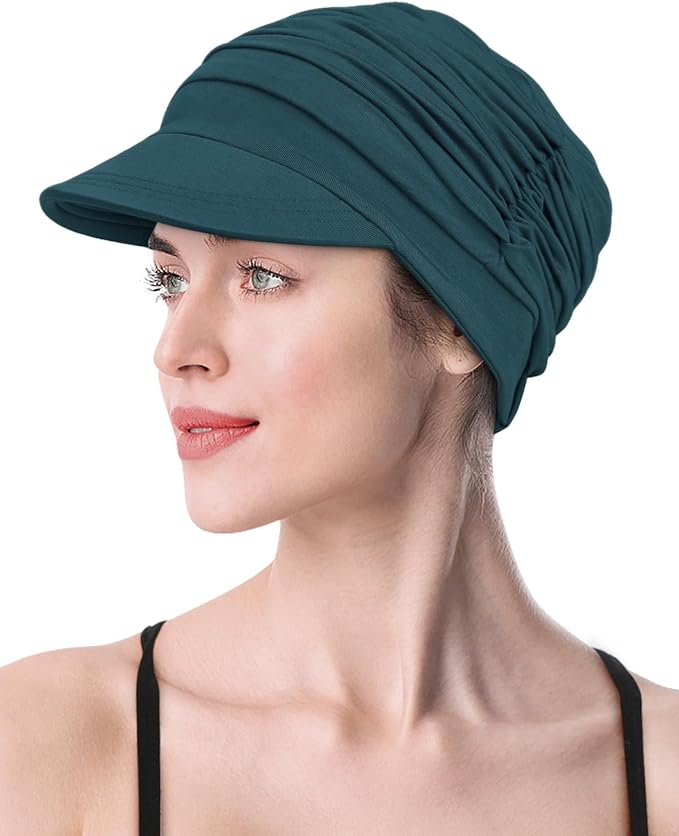 Soft Bamboo Baseball Cap for Chemo Women
