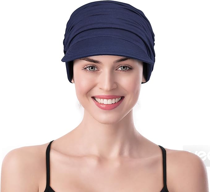 Soft Bamboo Baseball Cap for Chemo Women