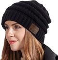 Wireless Music Beanie Hat for Men Women Unisex Winter Warm Soft Knit Cap Beanie with Wireless Headphone Headset Stereo HD Speaker Mic Boys Girls Tech hat
