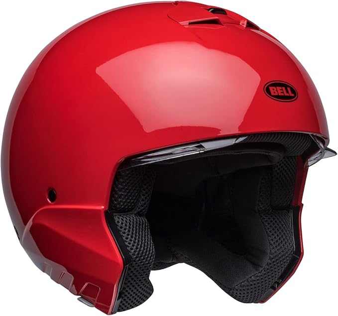 Bell Broozer Helmet (Duplet Gloss Red - Small)