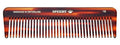 #18 Handmade Wide Tooth Comb Tortoise Havana Acetate Thick Coarse Curly Detangling Parting Grooming Teasing Hair Styling Hairdresser Barber Hairdressing Wet Dry Pocket Travel Women Men Kids