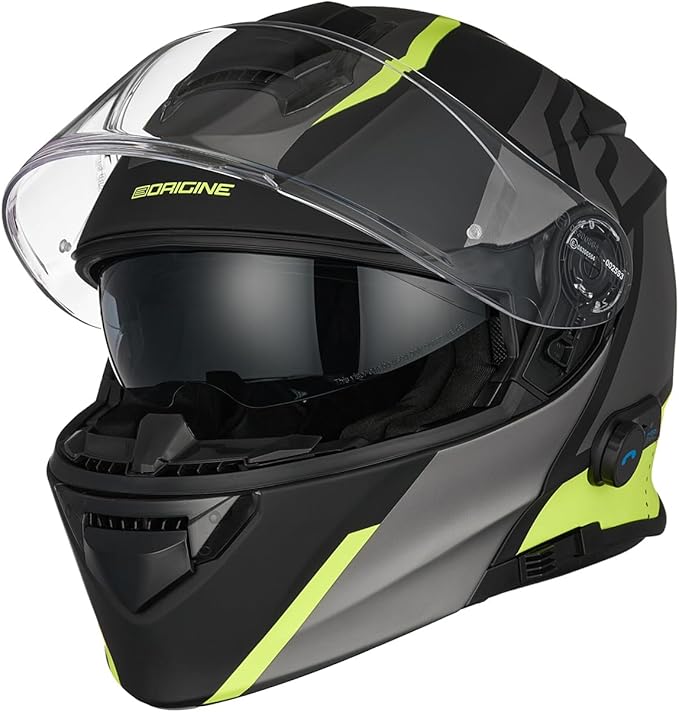 ORIGINE Helmet Modular Bluetooth Voice Dial Motorcycle Helmet Hands-Free Calling,DOT Approved