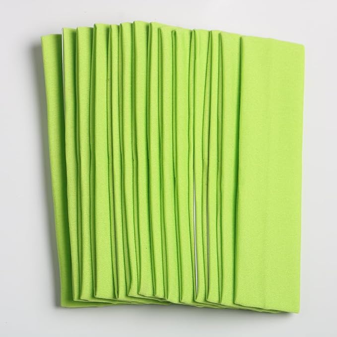Headbands for Women,12PCS,Soft Stretch Elastic Yoga Sport Headbands