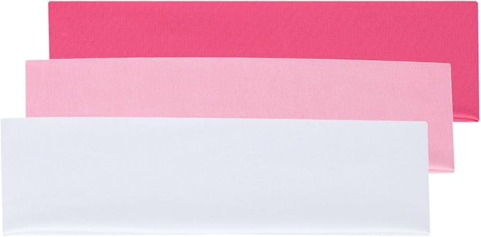 Yoga Headbands for Women, Non Slip Elastic Sweat Hairbands, Solid Color Head Accessories Headscarves Hair Hoop, Sweat-Absorbing Hairbands for Sports, Fitness, Running