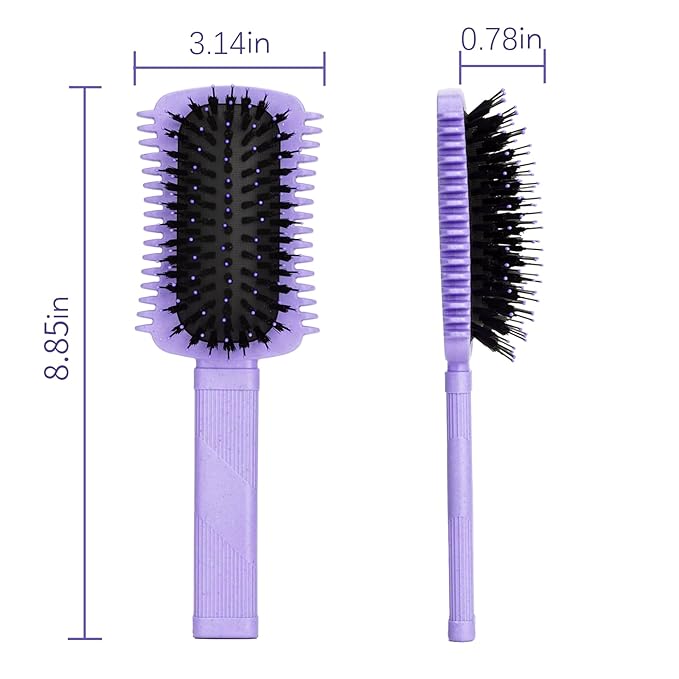 Curl Defining Brush, Volume Curly Hair Brush Products for Effortlessly Detangling Combing and Styling Women's Curls, Waves & Coils, Hair Tools to Reduce Pulling