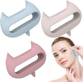 Relief Head & Body Acupressure Massager - Flexible Silicon Tool for Headache, Neck, Shoulder, Leg Pain, Muscle Fatigue & Circulation Boost - Post-Workout Recovery & Full-Body Massage (Pink)