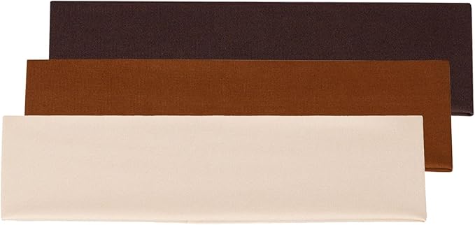 Yoga Headbands for Women, Non Slip Elastic Sweat Hairbands, Solid Color Head Accessories Headscarves Hair Hoop, Sweat-Absorbing Hairbands for Sports, Fitness, Running