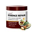 Collagen Hair Treatment for Deep Conditioning, Hair Mask for Dry Damaged Hair, Keratin Hair Treatment with Moroccan Argan Oil, Avocado Oil, Calendula & Gentian Extract, Nourishing Repair (1pc)