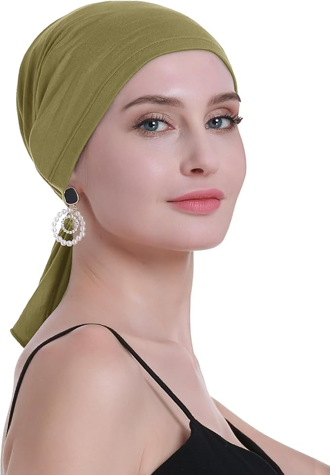 osvyo Chemo Headscarf for Women Hair Loss - Cancer Slip On Headwear Turbans Sealed Packaging