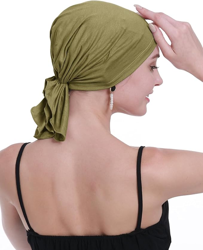 osvyo Chemo Headscarf for Women Hair Loss - Cancer Slip On Headwear Turbans Sealed Packaging