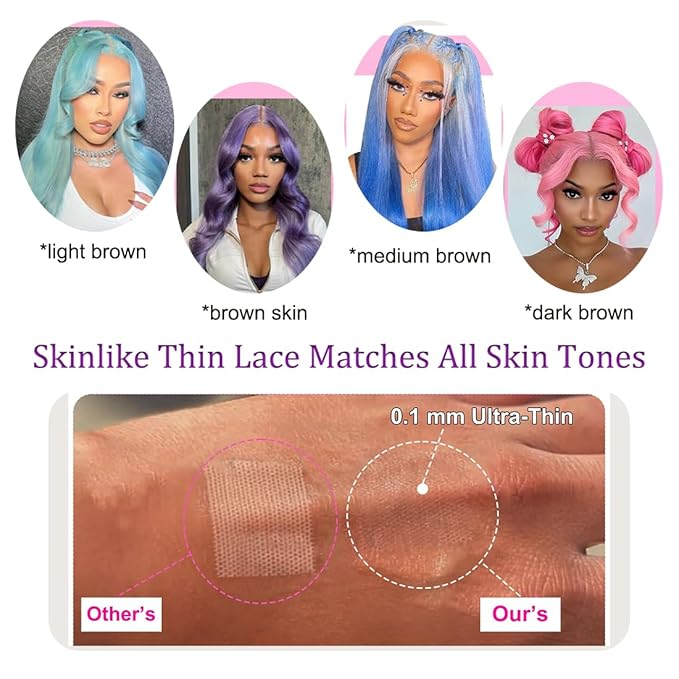 613 13x6 Lace Front Wig Human Hair Pre Plucked Straight Blonde Human Hair Lace Front Wigs 613 HD Lace Frontal Wig Blonde Wigs for Black Women 180% Density 28 Inch