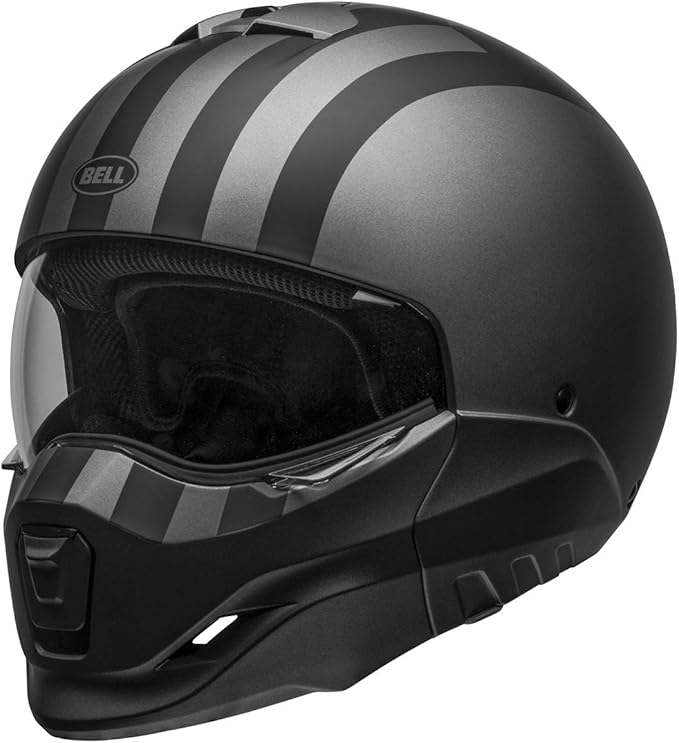 Bell Broozer Helmet (Free Ride Matte Gray/Black - 2X-Large)