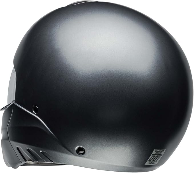 Bell Moto Broozer Satin Starship Gray Large